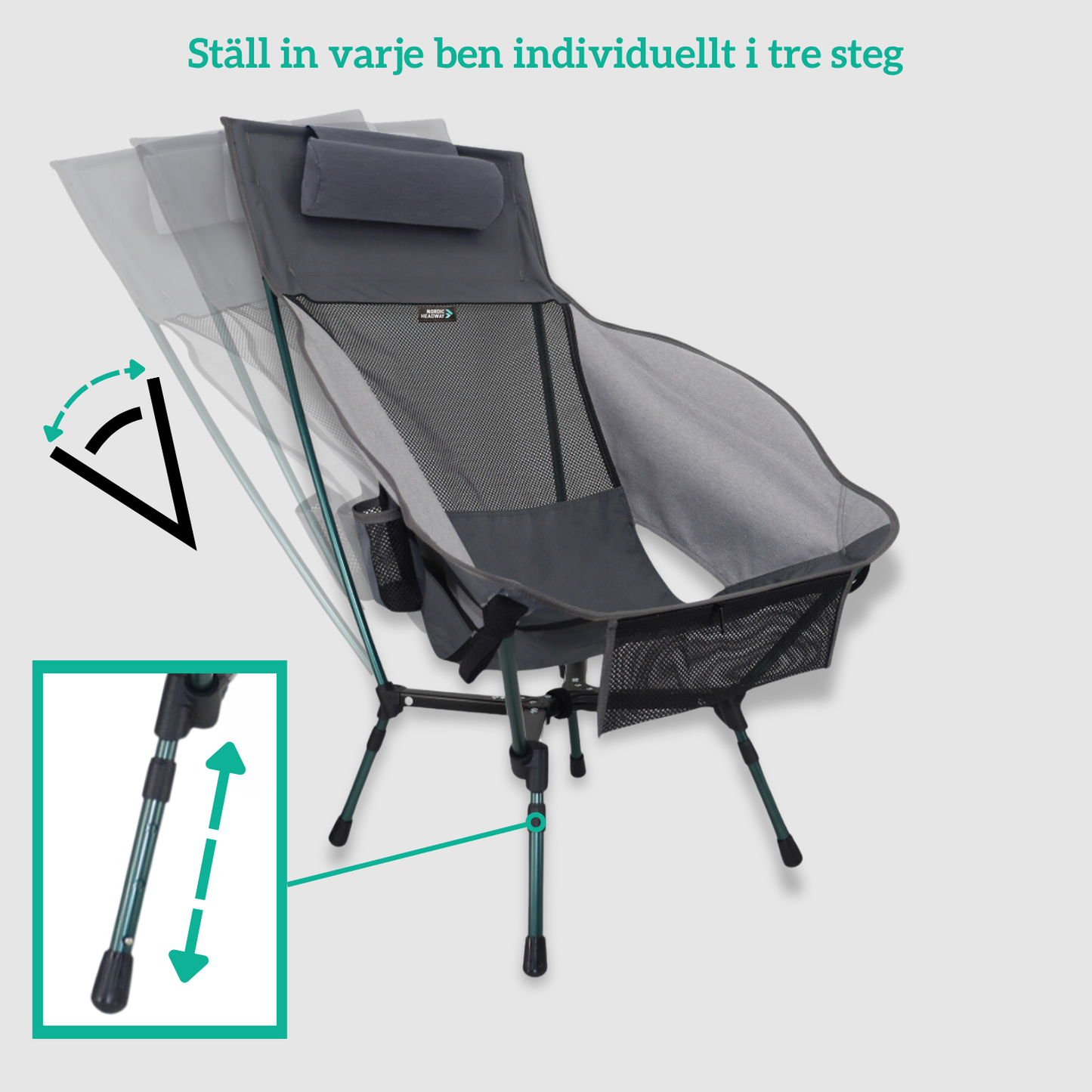 MaxComfort Pro™ campingstol